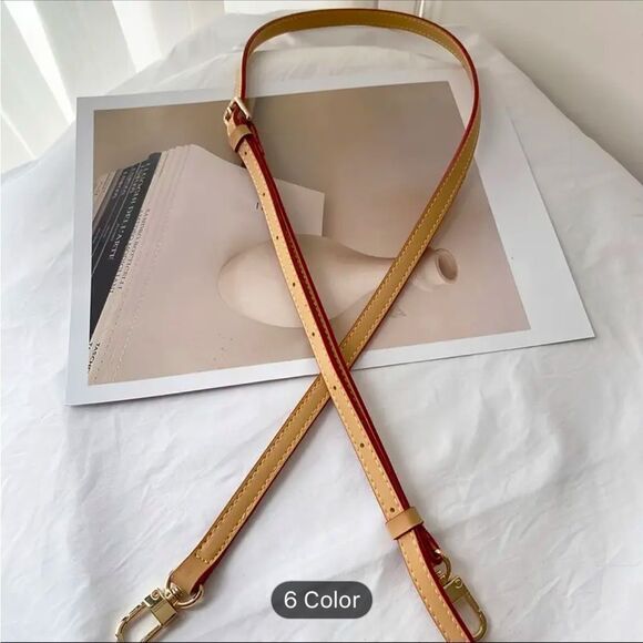 Vachetta Adjustable Crossbody/Shoulder Strap - Picture 5 of 5